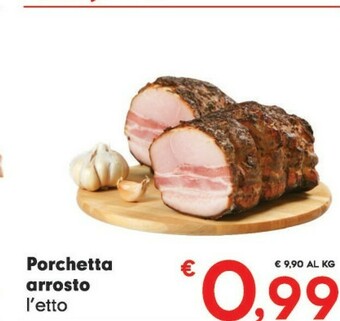 Despar Porchetta Arrosto offerta