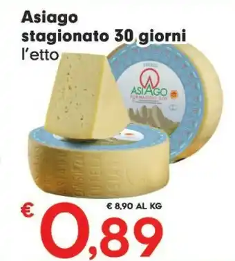 Despar Asiago Stagionato 30 Giorni offerta