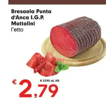 Bresaola Punta D'anca Igp Mottolini