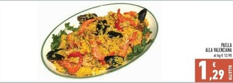 Conad Paella Alla Valenciana offerta