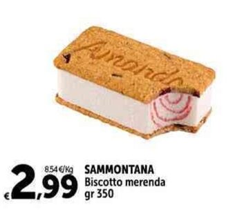 Carrefour Market SAMMONTANA Biscotto merenda gr 350 offerta