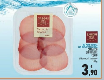 Conad Conad Sapori&idee Carpaccio offerta