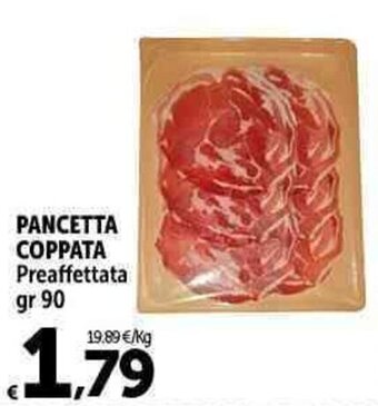 Carrefour Market PANCETTA COPPATA Preaffettata gr 90 offerta