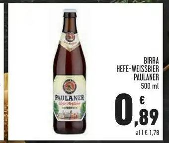 Conad Paulaner Birra Hefe-weissbier offerta