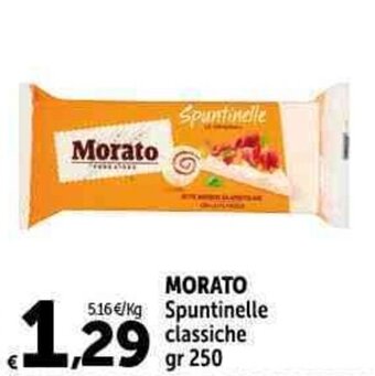 Carrefour Market MORATO Spuntinelle classiche gr 250 offerta