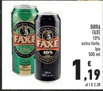 Conad Faxe Birra offerta