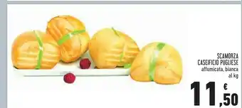 Conad City Scamorza Caseficio Pugliese Affumiciata Bianca offerta