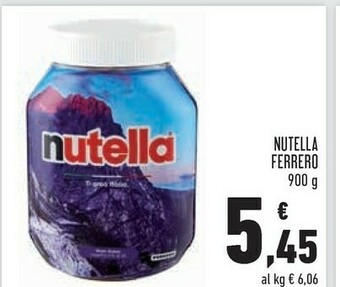 Conad Ferrero Nutella offerta