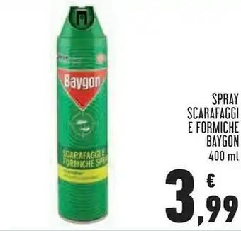 Conad City Baygon Spray Scarafaggi E Formiche offerta