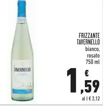 Conad City Tavernello Vino Bianco Frizzante 750 G(ml) offerta