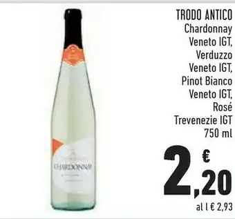 Trodo Antico Chardonnay Veneto Igt 750ml