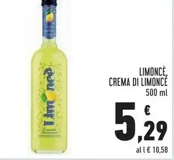 Limoncè Limonce Crema Di Limonce 500ml