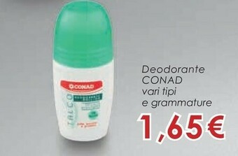 Conad Conad Deodorante offerta