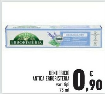Conad Antica Erboristeria Dentifricio offerta