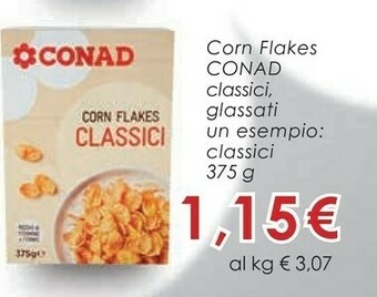 Conad Conad - Corn Flakes 375 G(ml) offerta