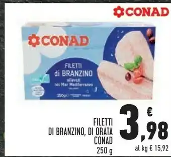 Conad City Conad - Filetti Di Branzino offerta
