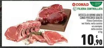 Conad City Conad Bistecca Di Bovino Adulto Percorso Qualita offerta
