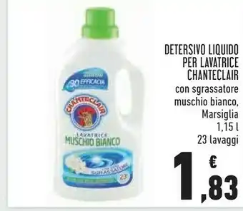 Conad Chanteclair Detersivo Liquido Per Lavatrice offerta