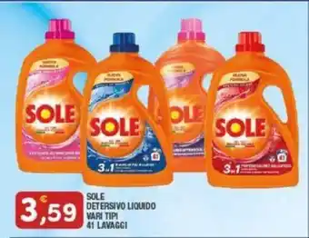 Maury's SOLE DETERSIVO LIQUIDO VARI TIPI 41 LAVAGGI offerta
