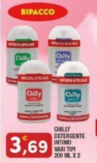 Maury's CHILLY DETERGENTE INTIMO VARI TIPI 200 ML X 2 offerta