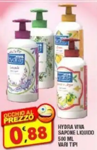Maury's HYDRA VIVA SAPONE LIQUIDO 500 ML VARI TIPI offerta