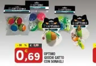 Maury's OPTIMO GIOCHI GATTO CON SONAGLI offerta