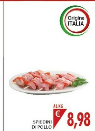 Mercatò Spiedini Di Pollo offerta