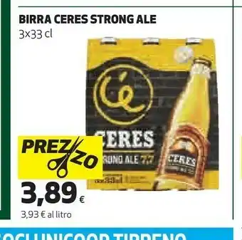 Coop Ceres Birra Strongale 330 G(ml) offerta