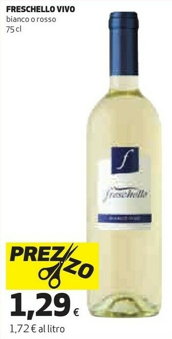 Coop Freschello - Vino Bianco 750 G(ml) offerta