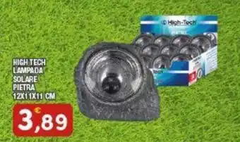 Maury's HIGH TECH LAMPADA SOLARE PIETRA 12X11X11 CM offerta
