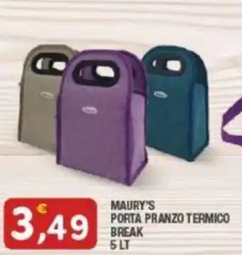 Maury's MAURY'S PORTA PRANZO TERMICO BREAK 5 LT offerta