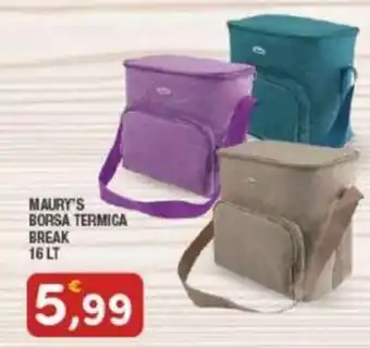 Maury's MAURY'S BORSA TERMICA BREAK 16 LT offerta