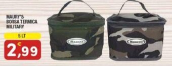 Maury's MAURY'S BORSA TERMICA MILITARY 5 lt offerta
