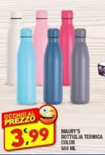 Maury's MAURY'S BOTTIGLIA TERMICA COLOR 500 ML offerta