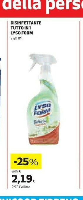 Coop Lysonform Disinfettante Tutto In 1 offerta