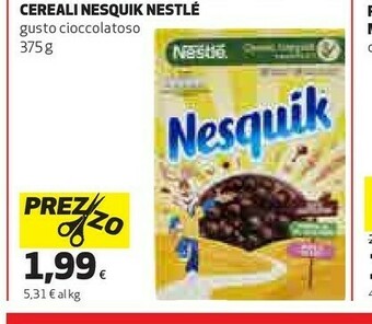 Coop Nestlè Cereali Nesquik 375 G(ml) offerta