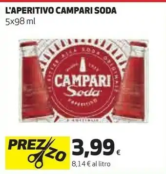 Coop Campari Soda L'aperitivo offerta