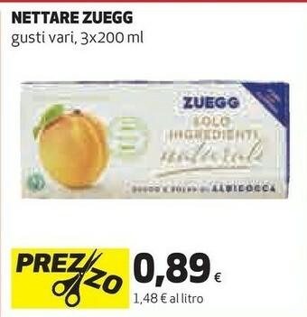 Coop Zuegg Zuegg - Nettare di Albicocca offerta