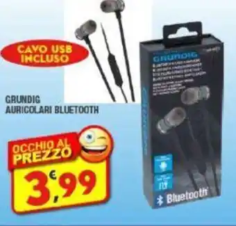 GRUNDIG AURICOLARI BLUETOOTH