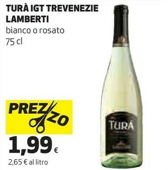 Coop Lamberti Tura IGT Trevenezie Bianco offerta