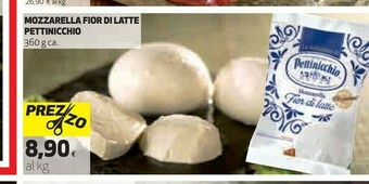Coop Pettinicchio Mozzarella Fior Di Latte offerta