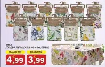 Maury's AMICA TOVAGLIA ANTIMACCHIA 100% POLIESTERE 140X230 CM offerta
