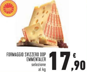 Conad FORMAGGIO SVIZZERO DOP EMMENTALER offerta