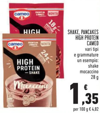 Conad SHAKE, PANCAKES HIGH PROTEIN CAMEO 28 g offerta
