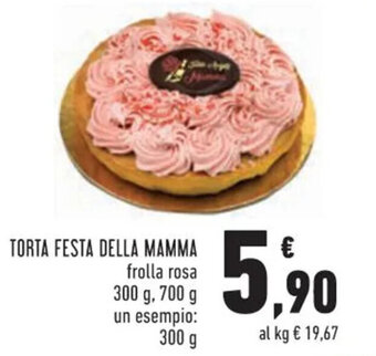 Conad TORTA FESTA DELLA MAMMA 300 g, 700 g offerta