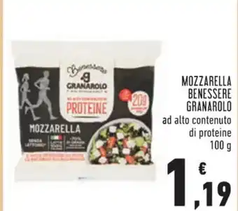 Conad Superstore MOZZARELLA BENESSERE GRANAROLO 100 g offerta