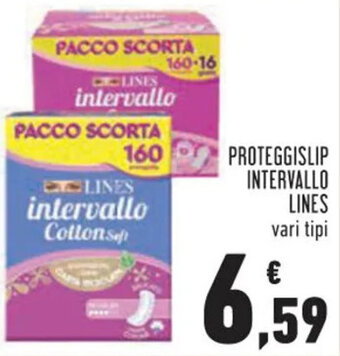 Conad PROTEGGISLIP INTERVALLO LINES offerta