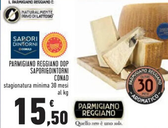Conad Superstore PARMIGIANO REGGIANO DOP SAPORI DINTORNI CONAD offerta