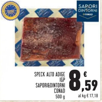 Conad Superstore SPECK ALTO ADIGE IGP SAPORI&DINTORNI CONAD offerta