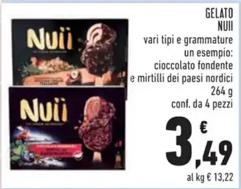 Conad Superstore GELATO NUII 264 g offerta